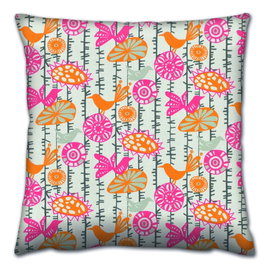 Aberto Design Cojín Multicolor 43 x 43 cm